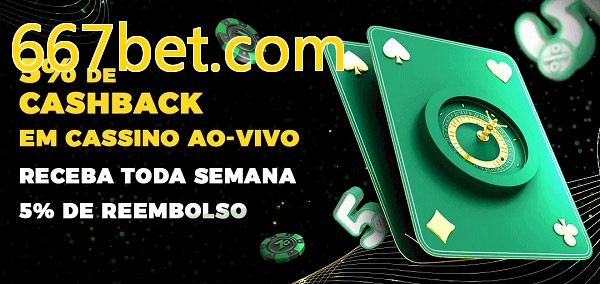 Promoções do cassino ao Vivo 667bet.com